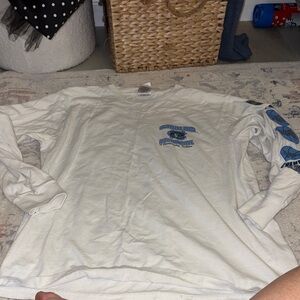 Men's White Long Sleeve Shirt